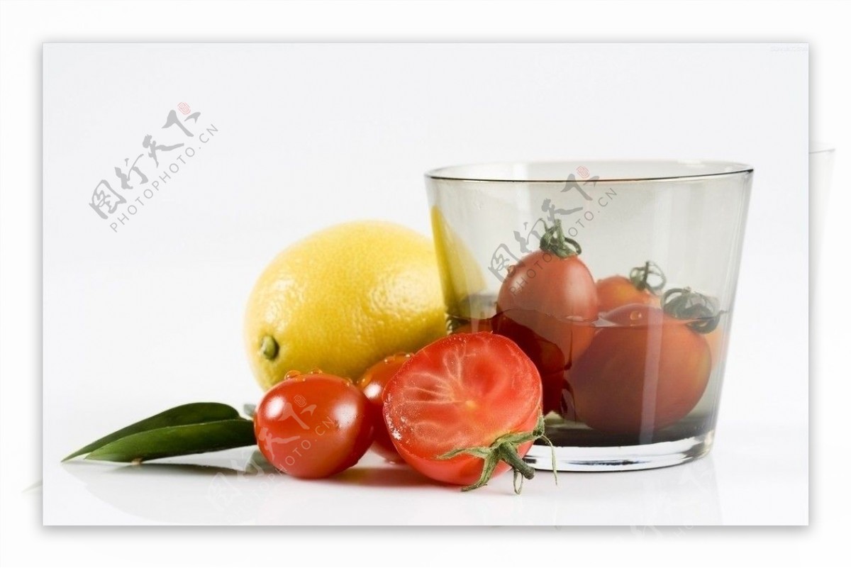 蔬菜水果蕃茄柠檬图片