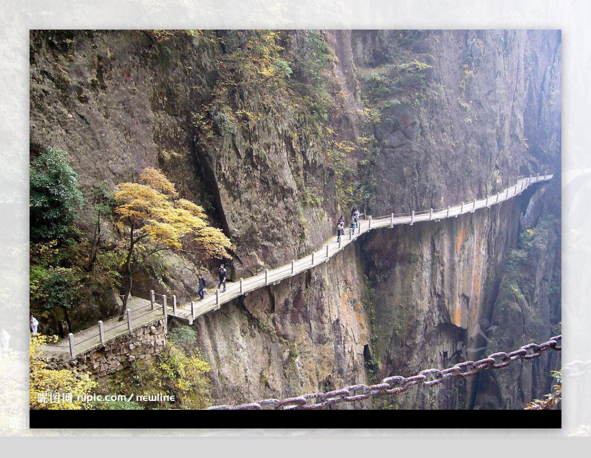 黃山西海峽谷區之天梯图片