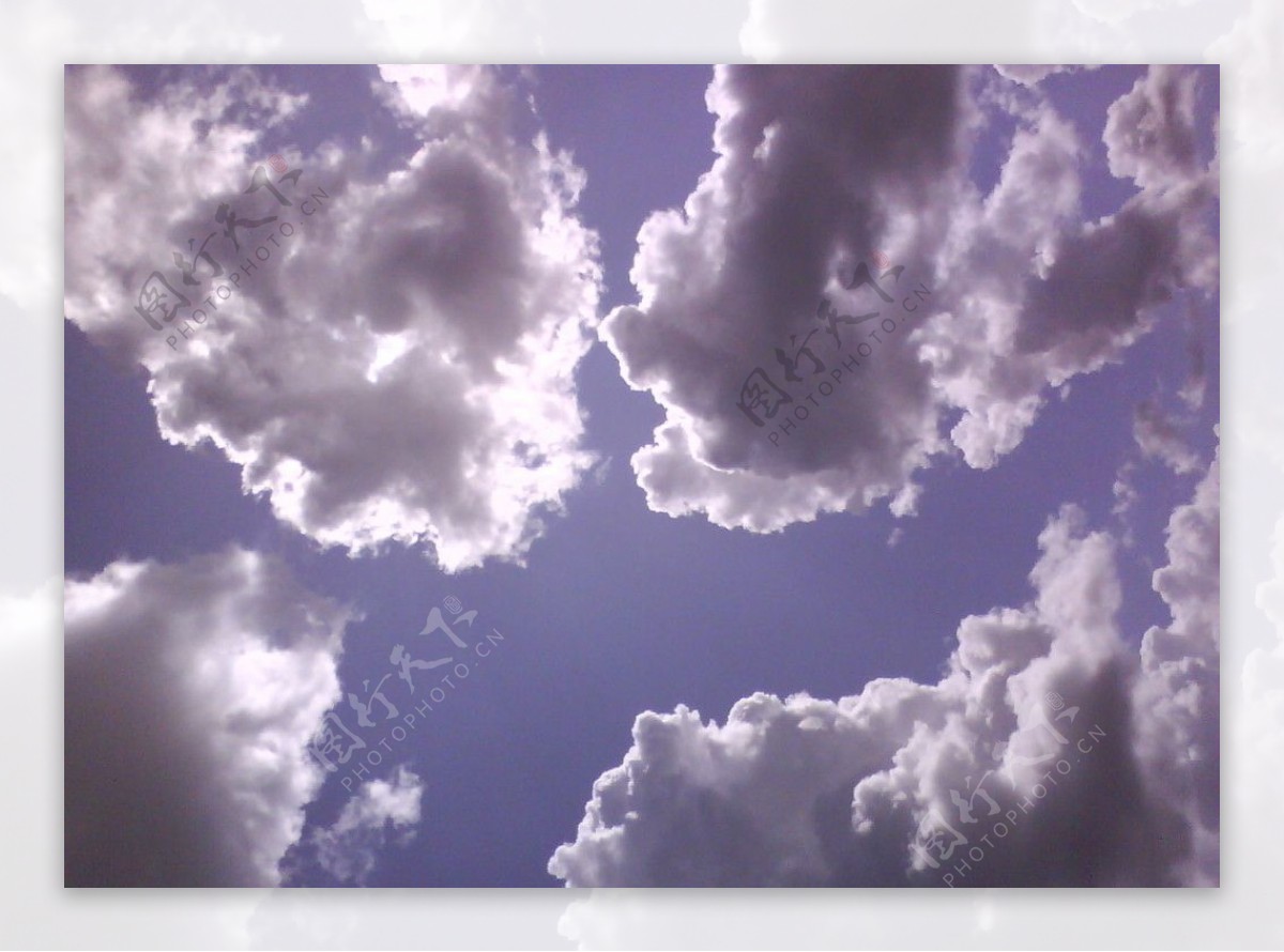 呼伦贝尔的云图片