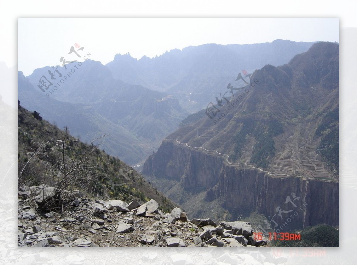 太行风景之峡谷图片