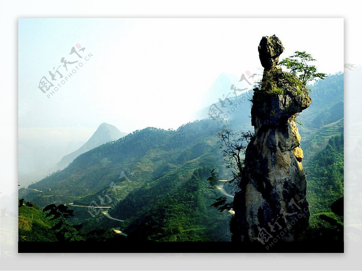 天竺山风景图片