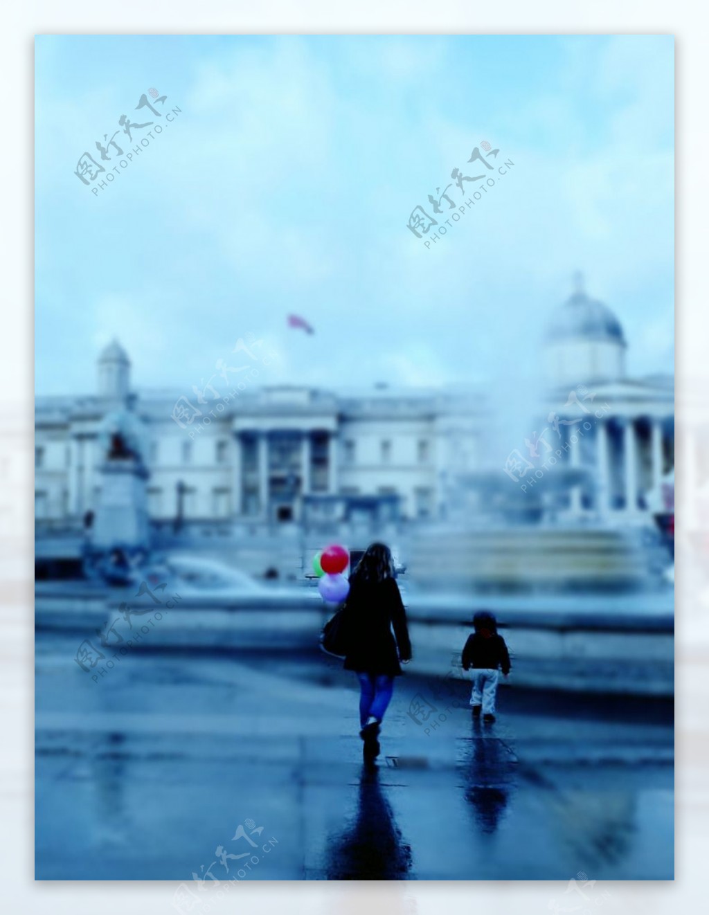 母女在伦敦图片