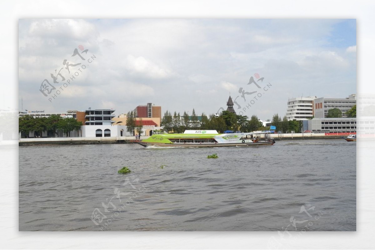 湄南河风光图片