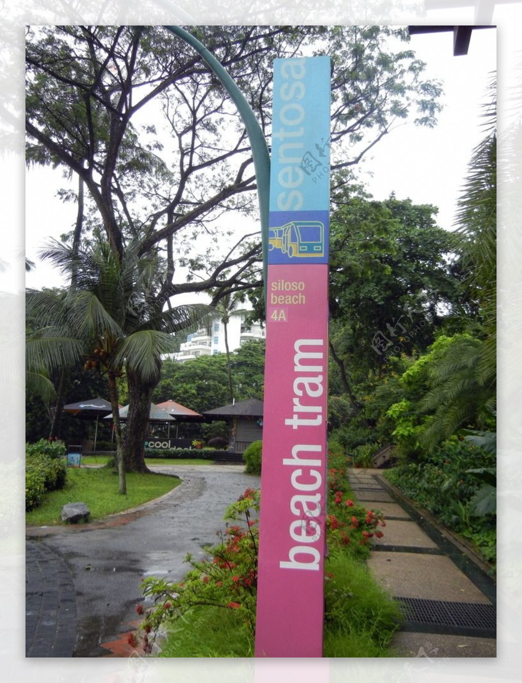 新加坡景观标识图片