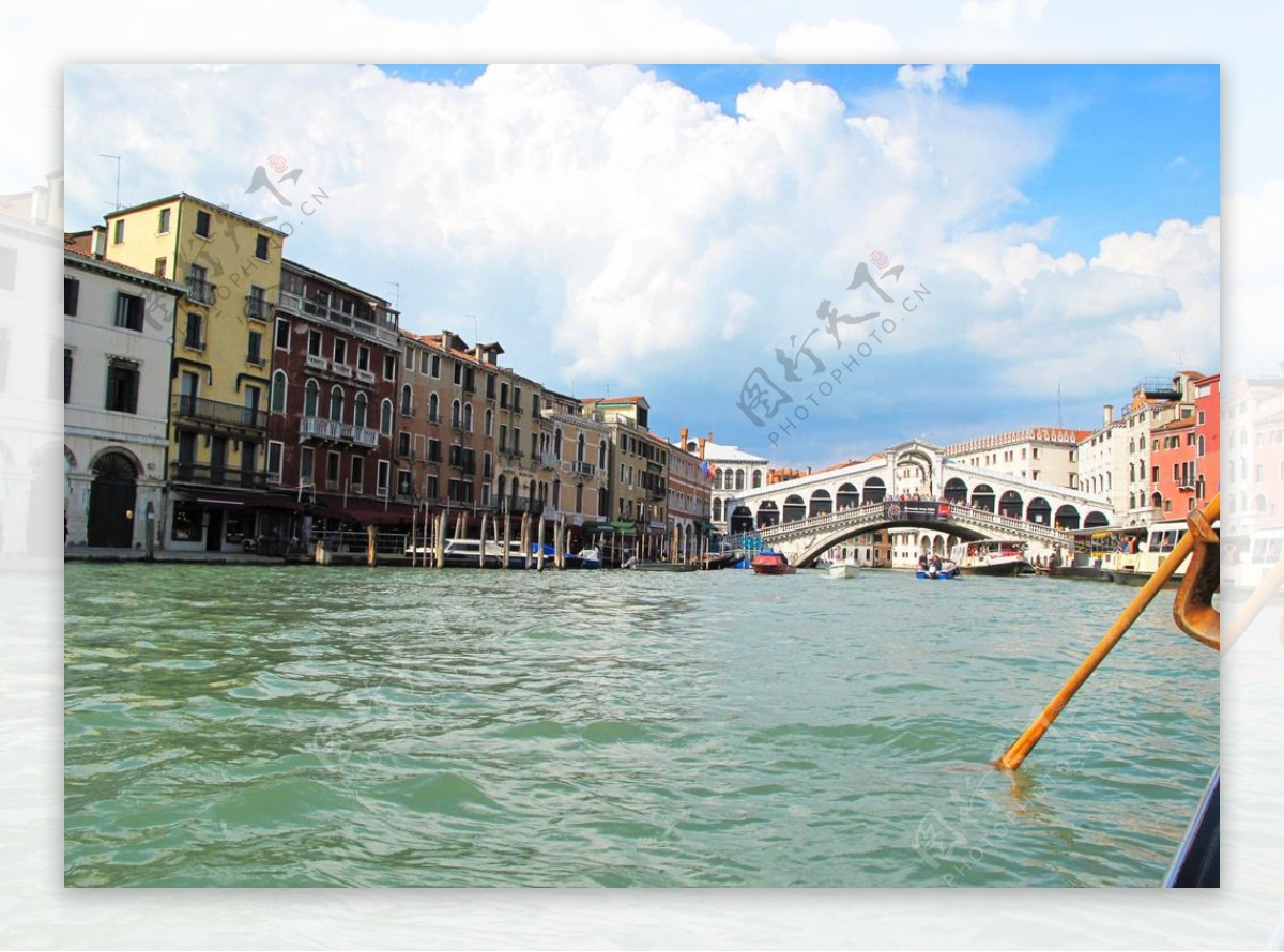 威尼斯岛大运河图片
