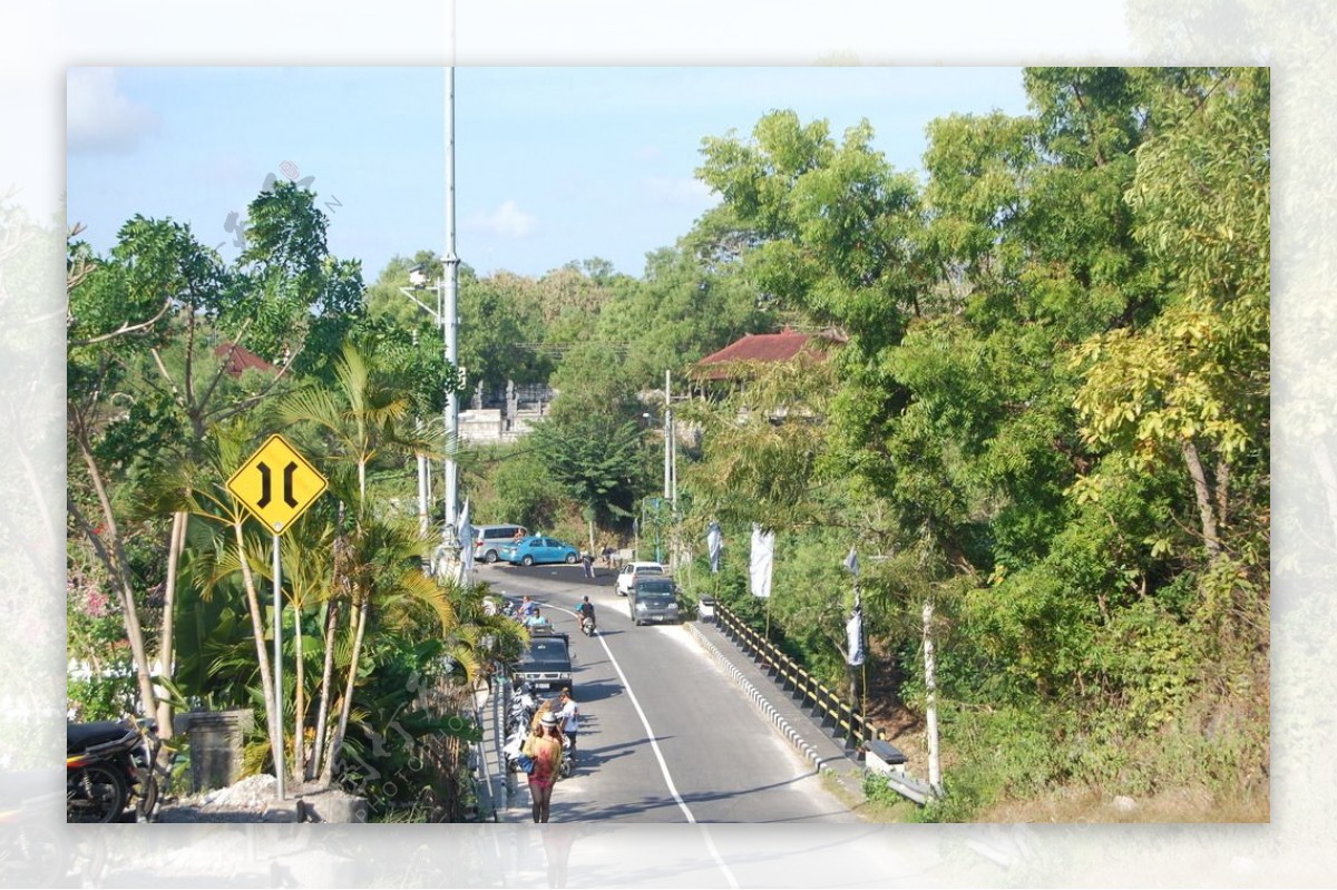 青青公路巴厘岛旅游图片