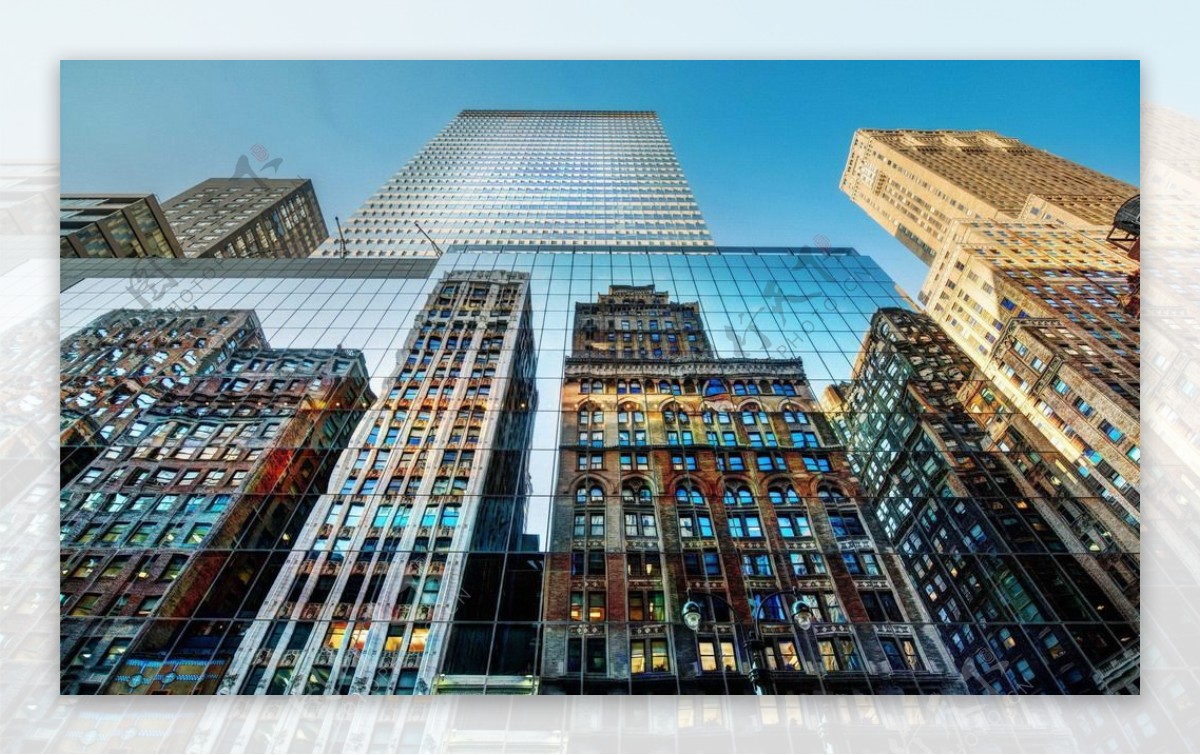 纽约曼哈顿高楼图片
