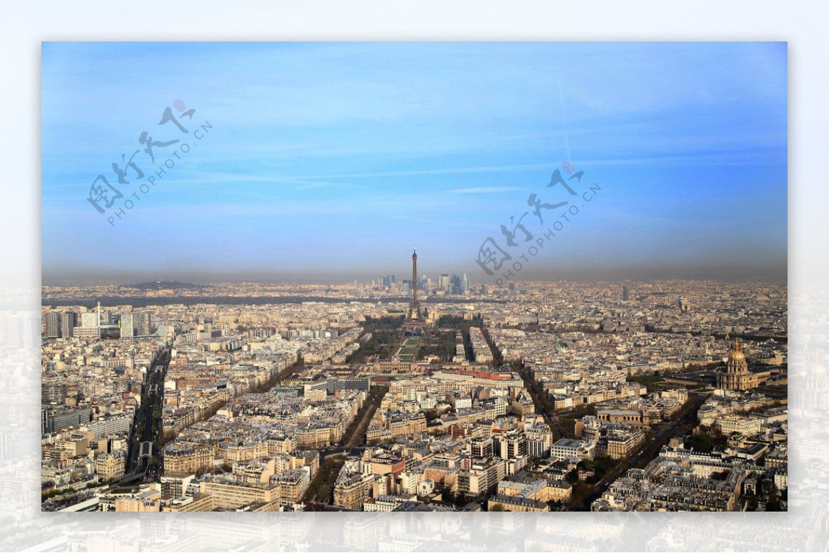 巴黎远景图片