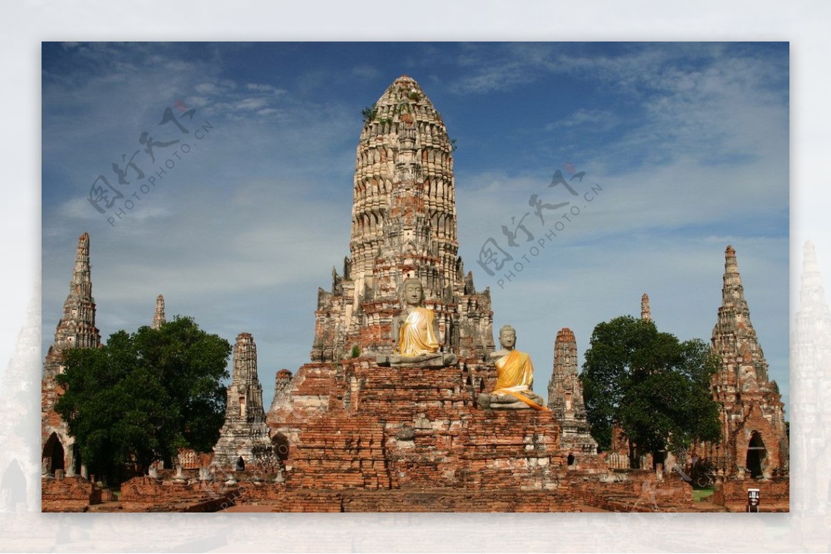 泰国柴瓦塔那兰寺图片