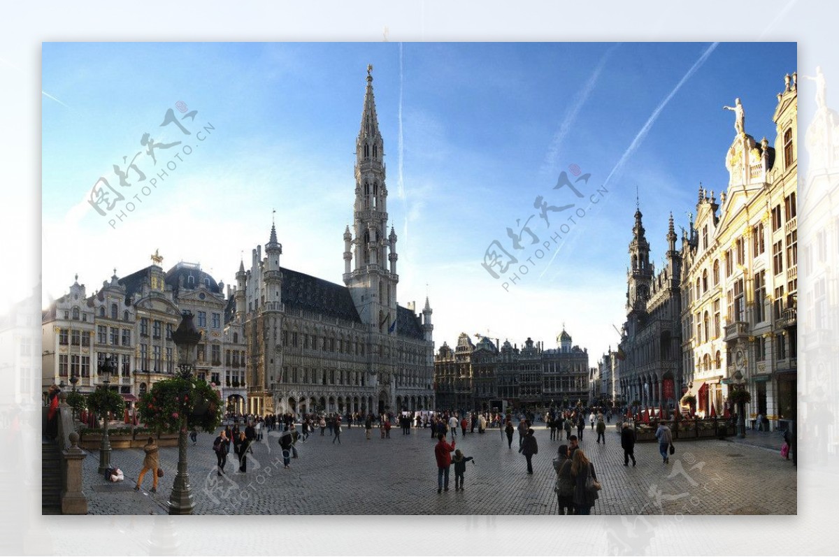 比利时布鲁塞尔大广场图片