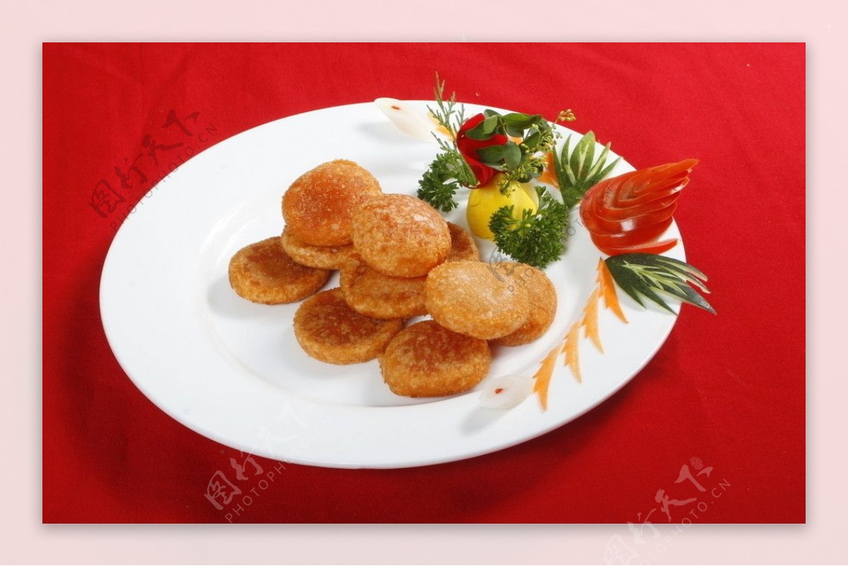 麻香南瓜饼图片