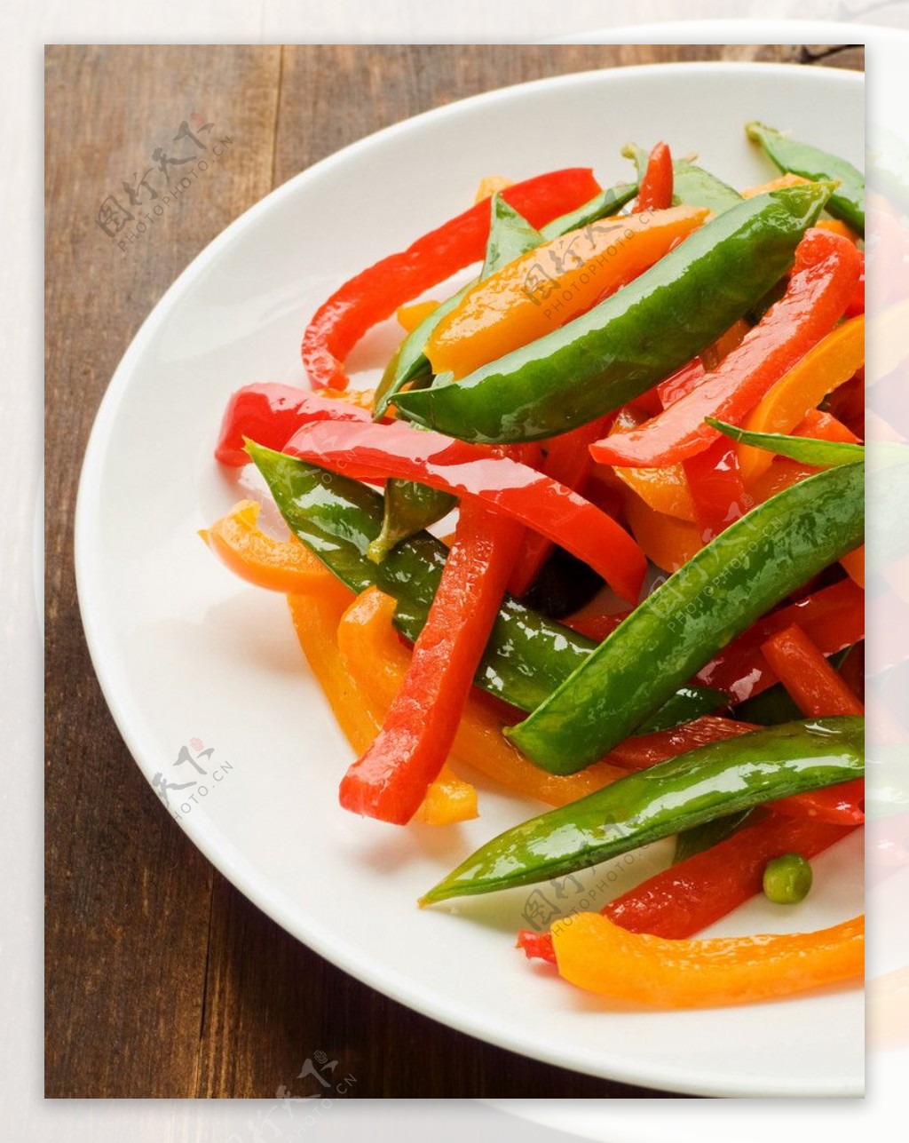 营养健康蔬菜拼盘图片