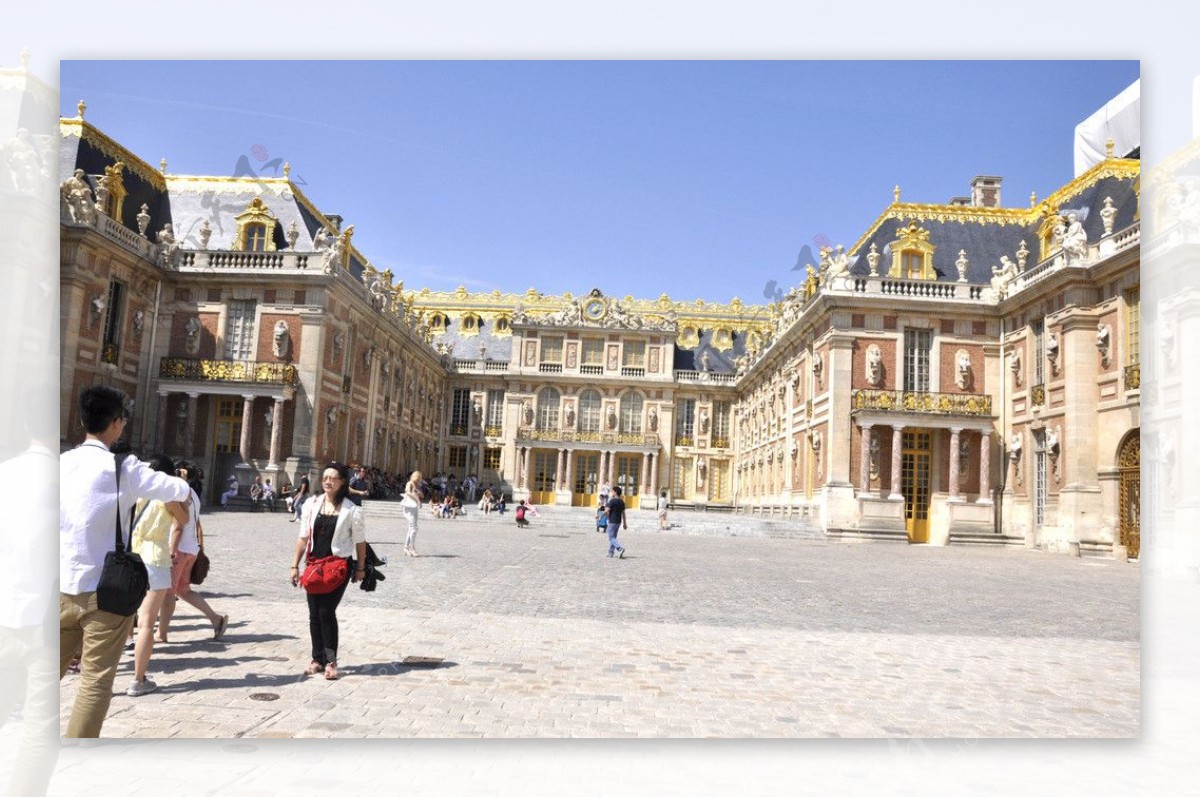 凡尔赛宫外景图片