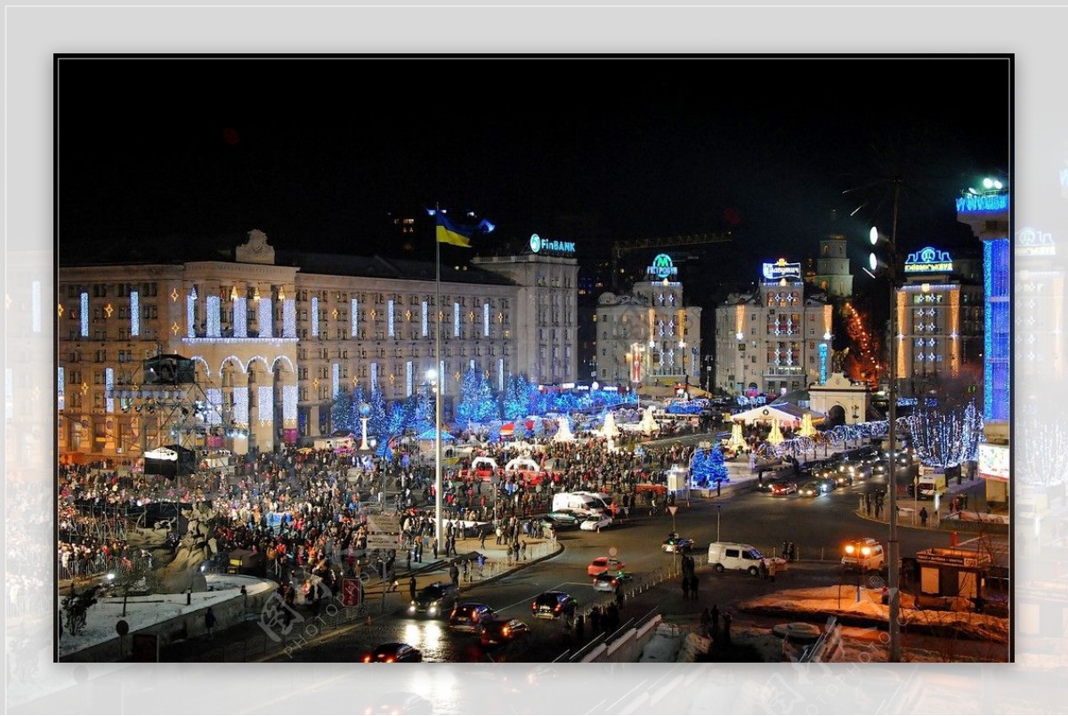 基辅独立广场图片