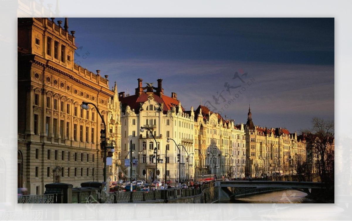布拉格都市风景图片