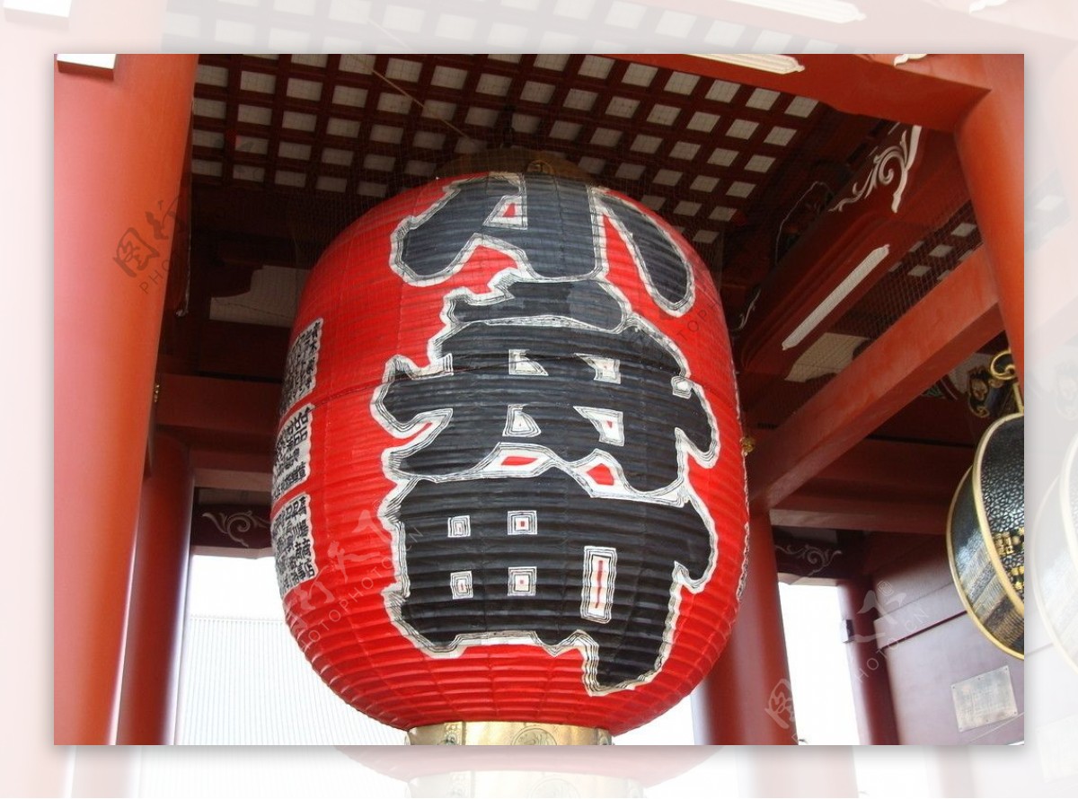 日本灯笼寺庙图片