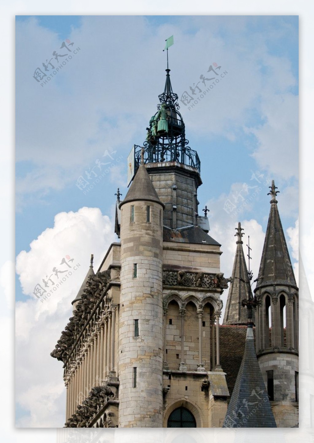 法国第戎圣母院教堂图片