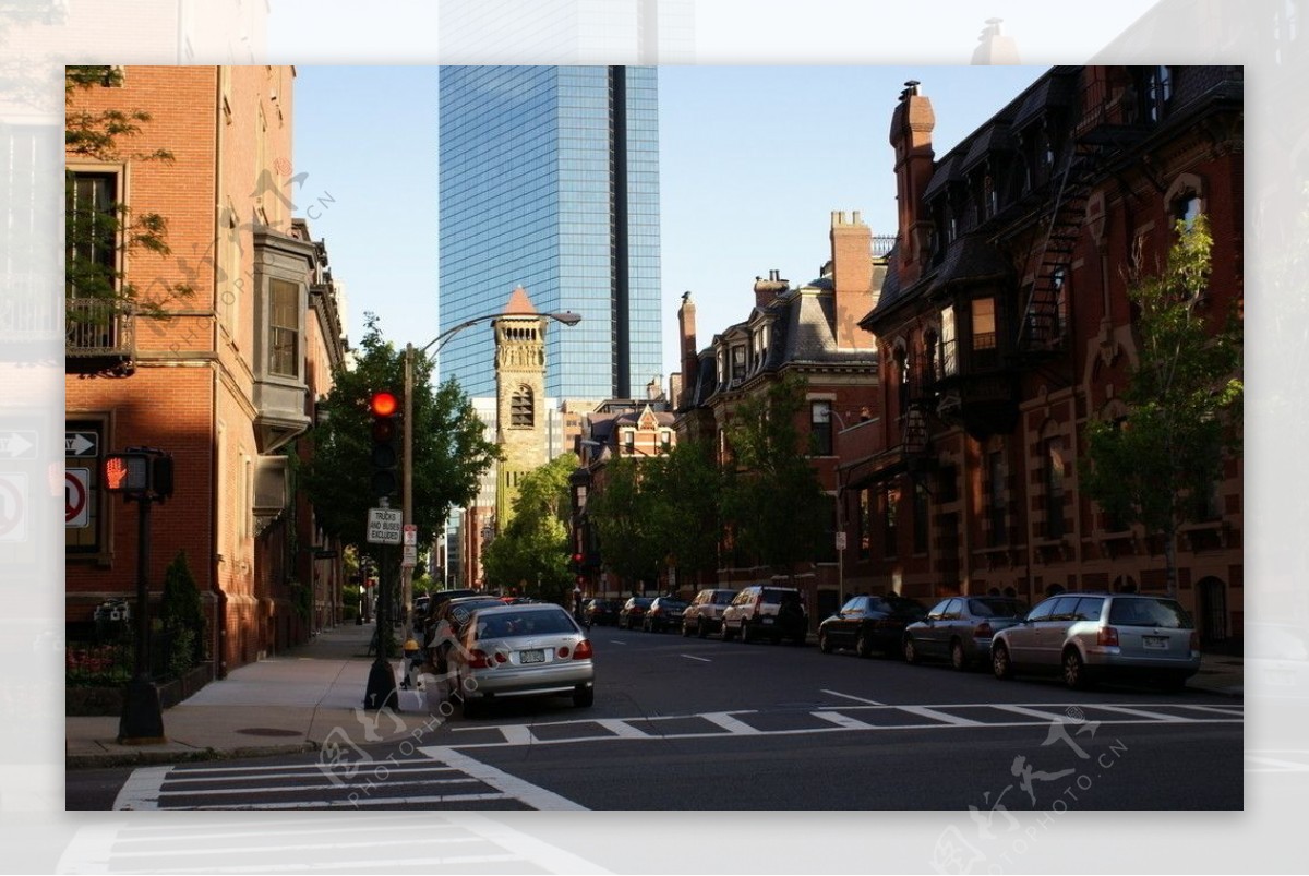 美國波士頓街景图片
