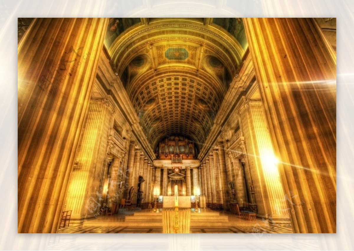 巴黎的大教堂图片