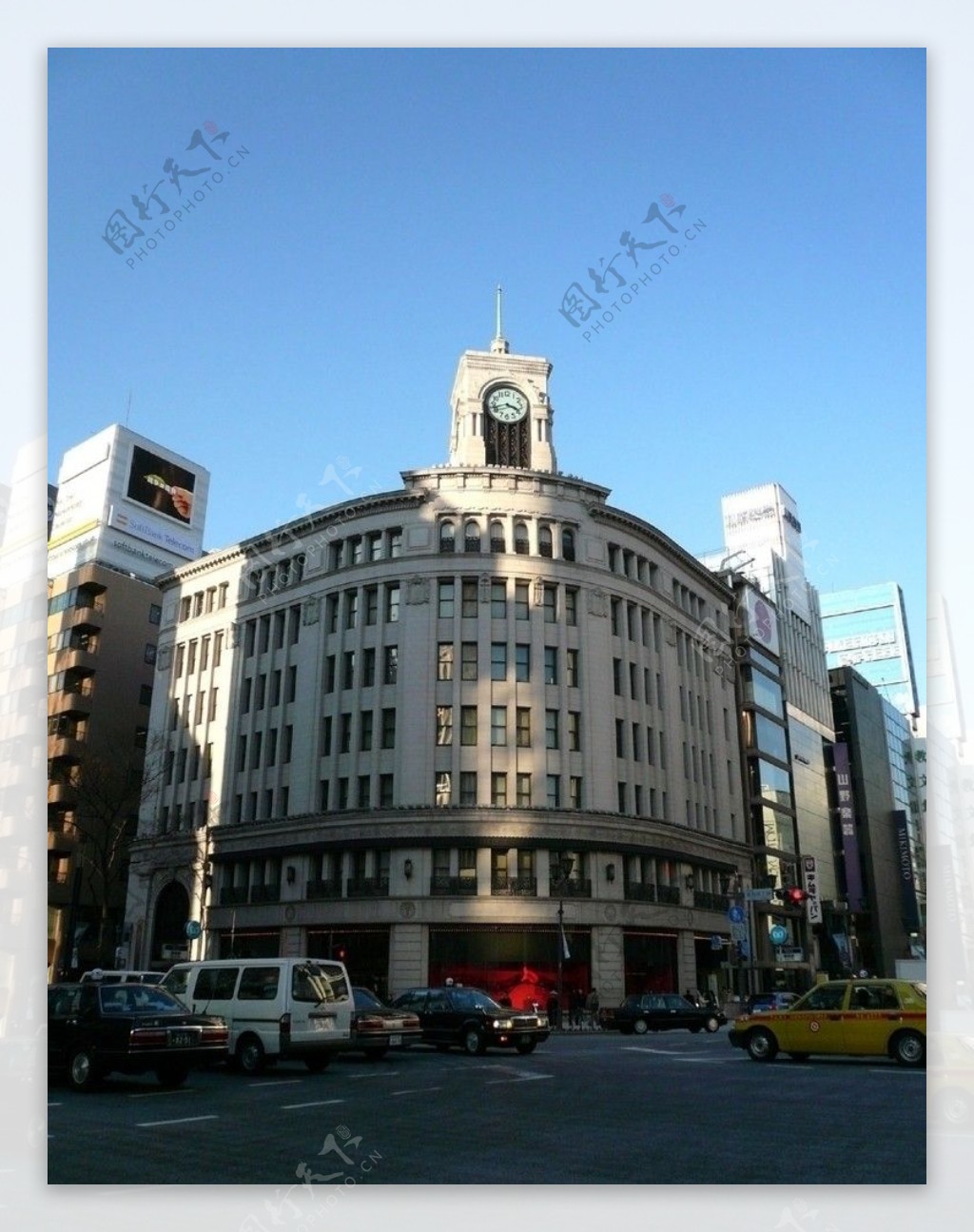东京银座和光百货大楼图片
