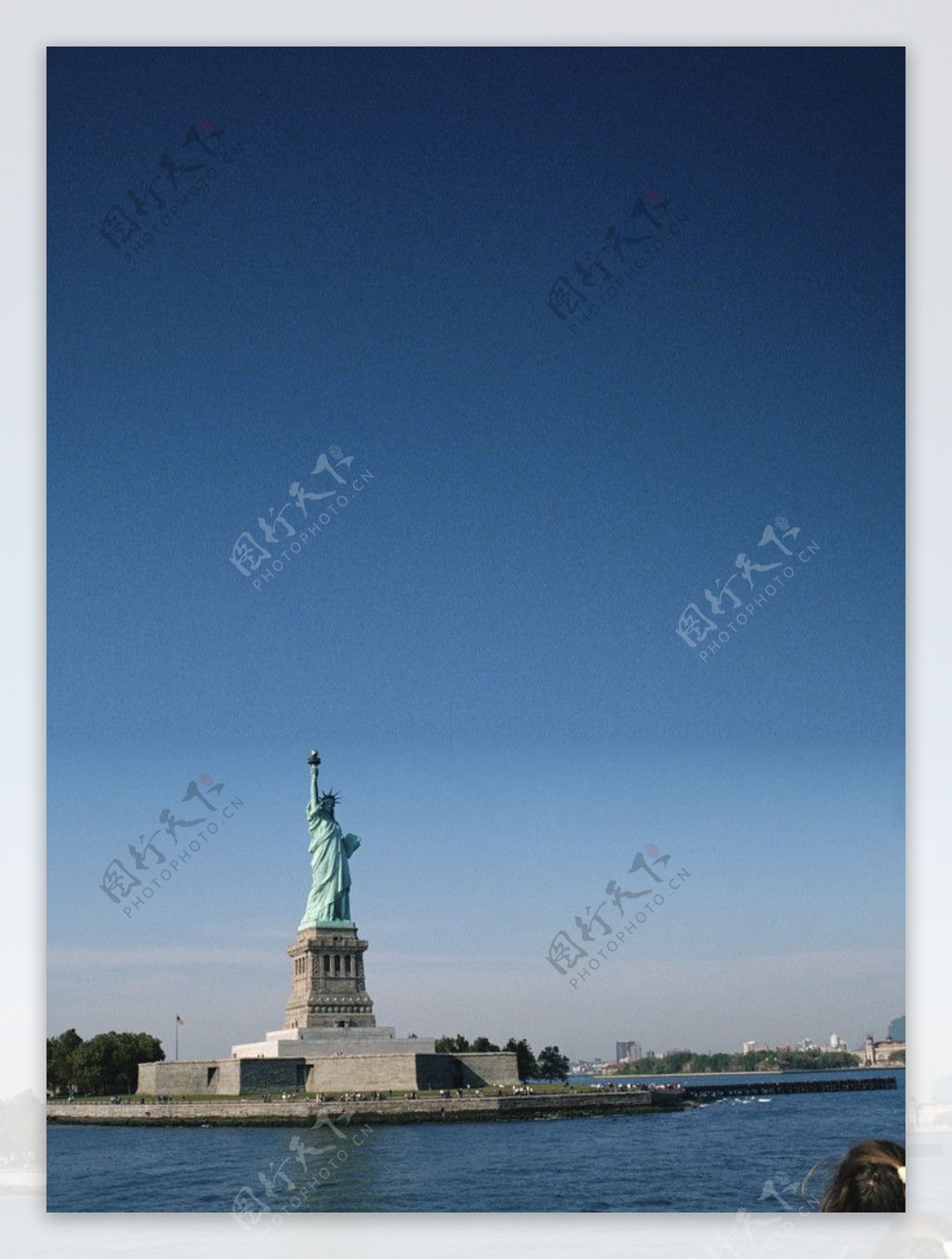 自由女神雕塑纽约图片