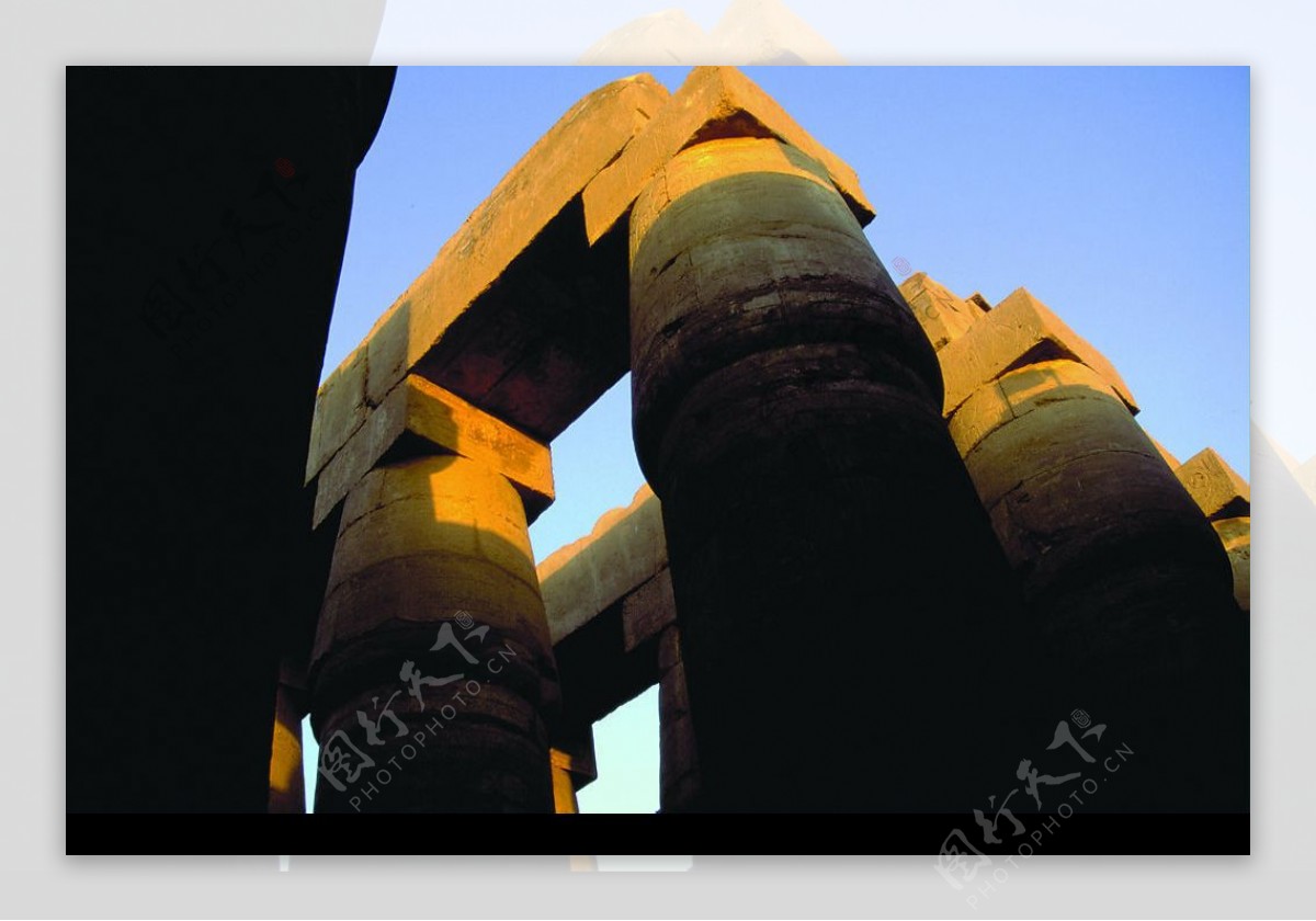 埃及神柱图片