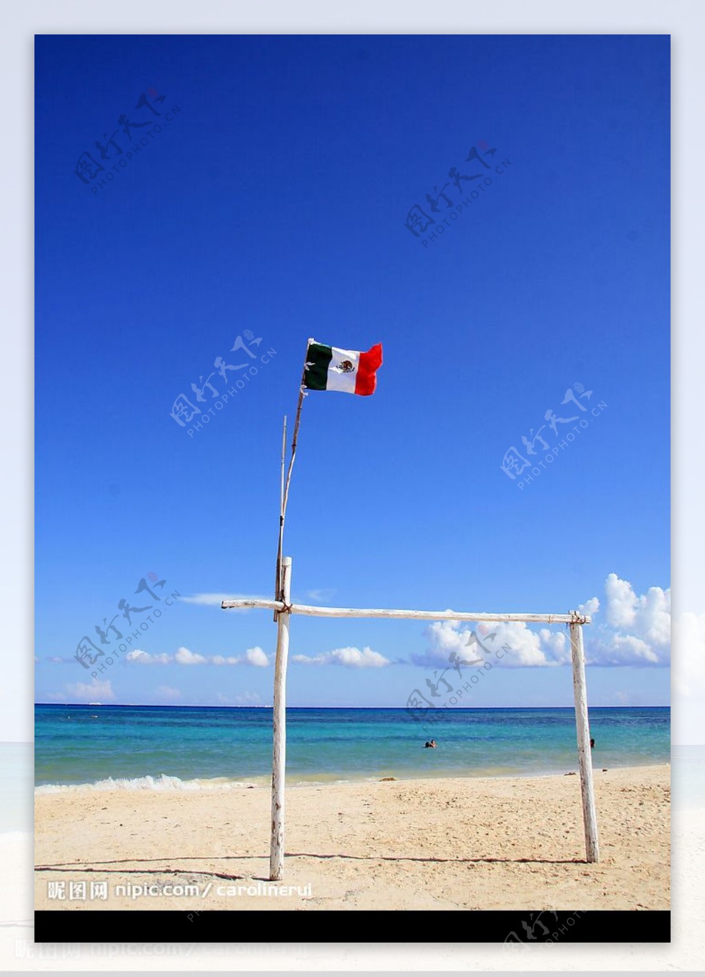 墨西哥国旗图片