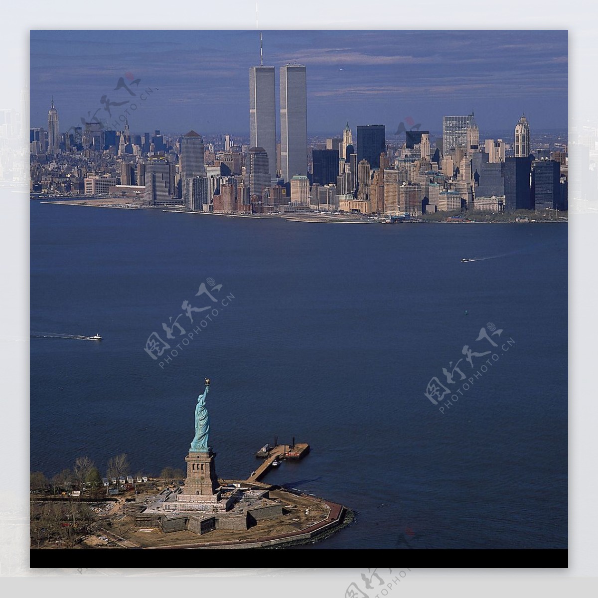 美国纽约消失的风景图片