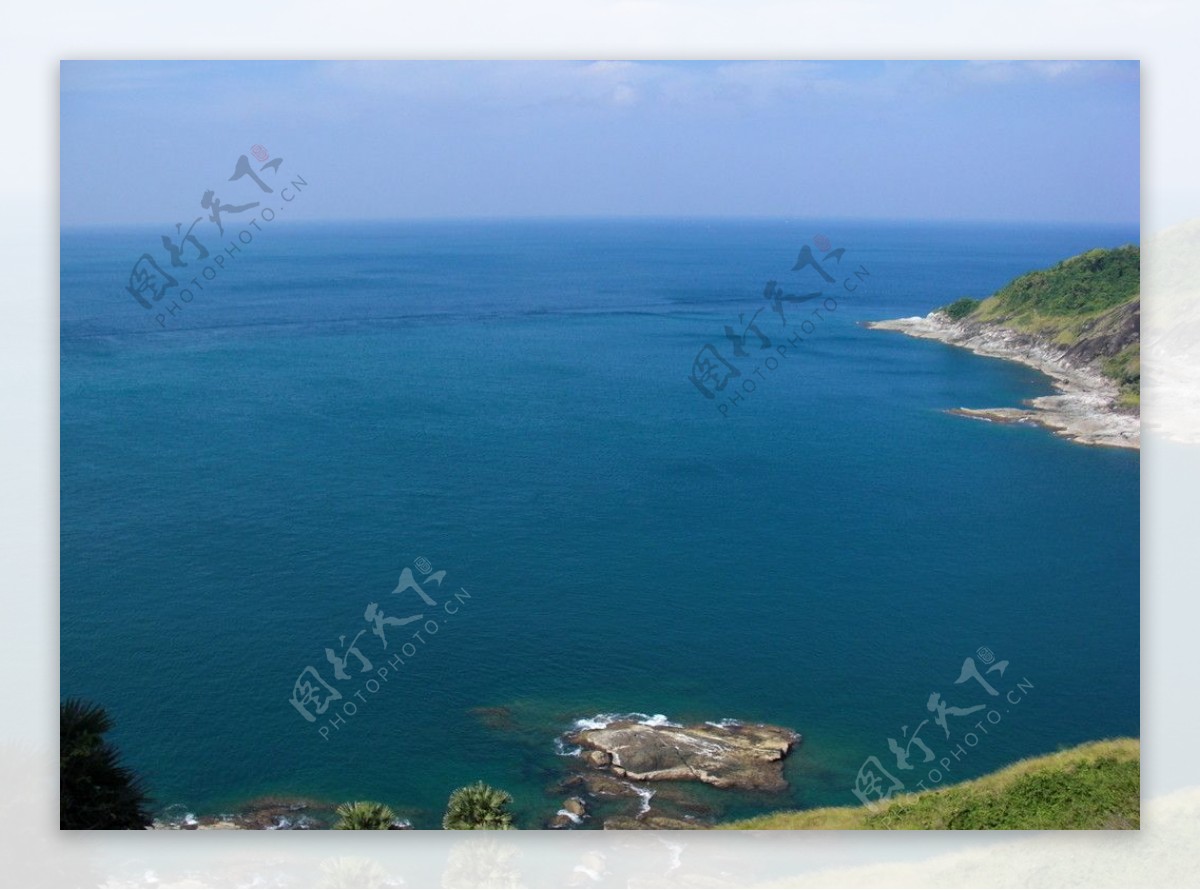 普吉岛大海蓝色的海图片