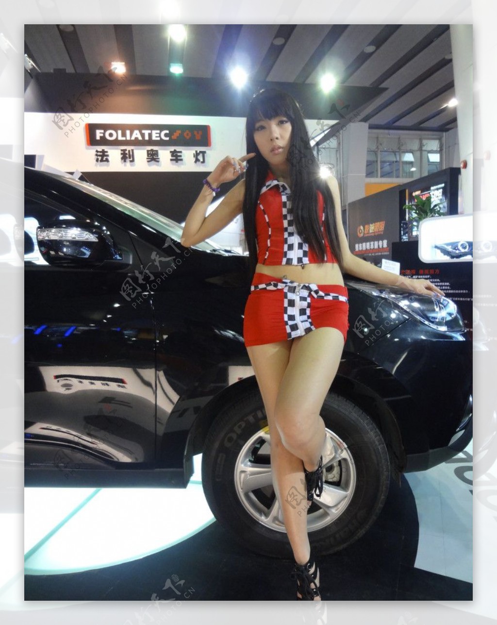 2012广州改装车展车模图片