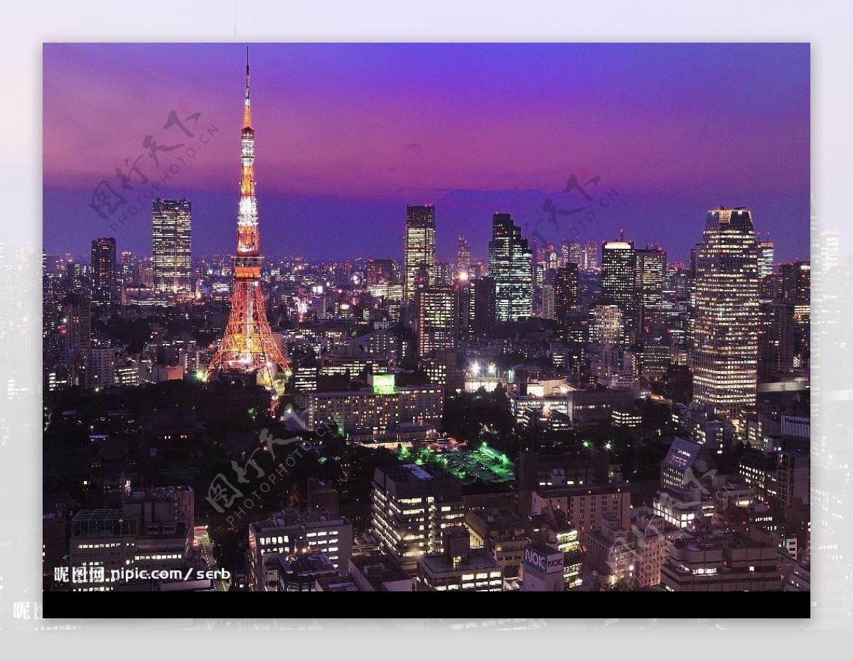 東京夜景图片