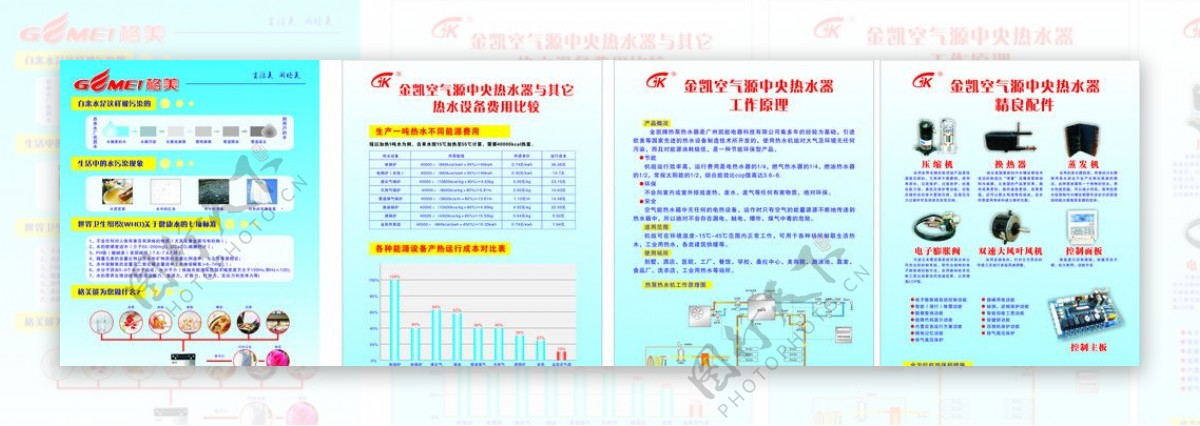 净水机空气能热水器图片