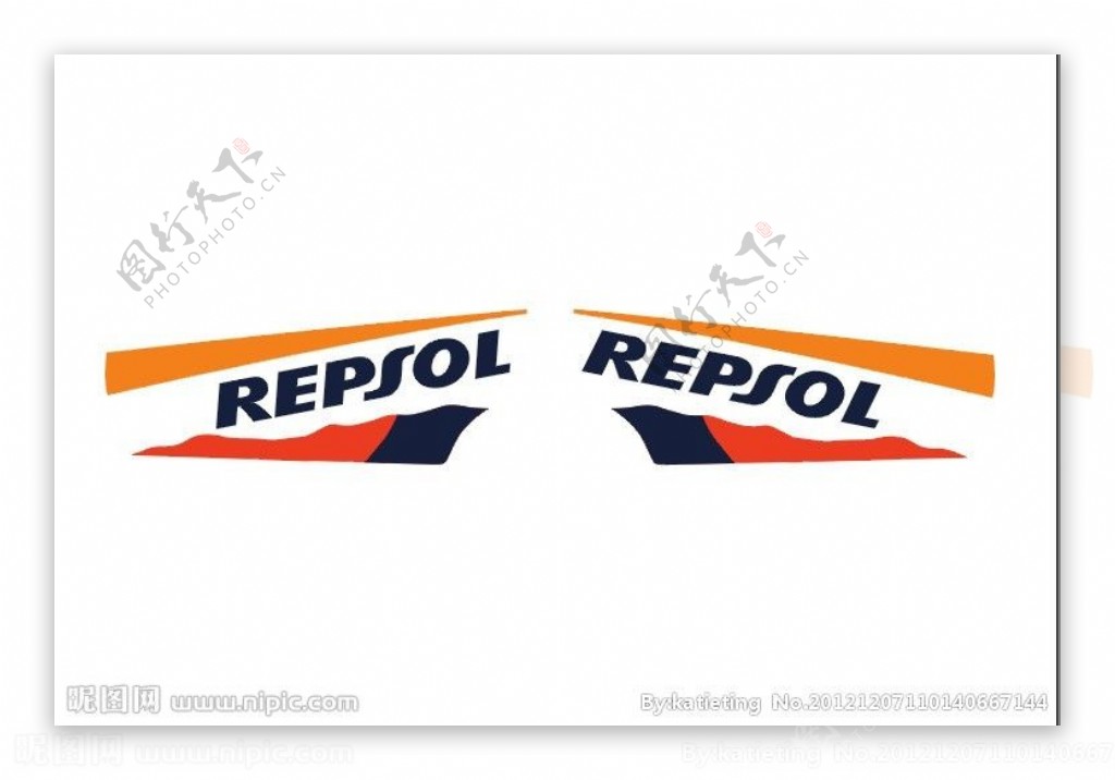 repsol汽车贴纸图片