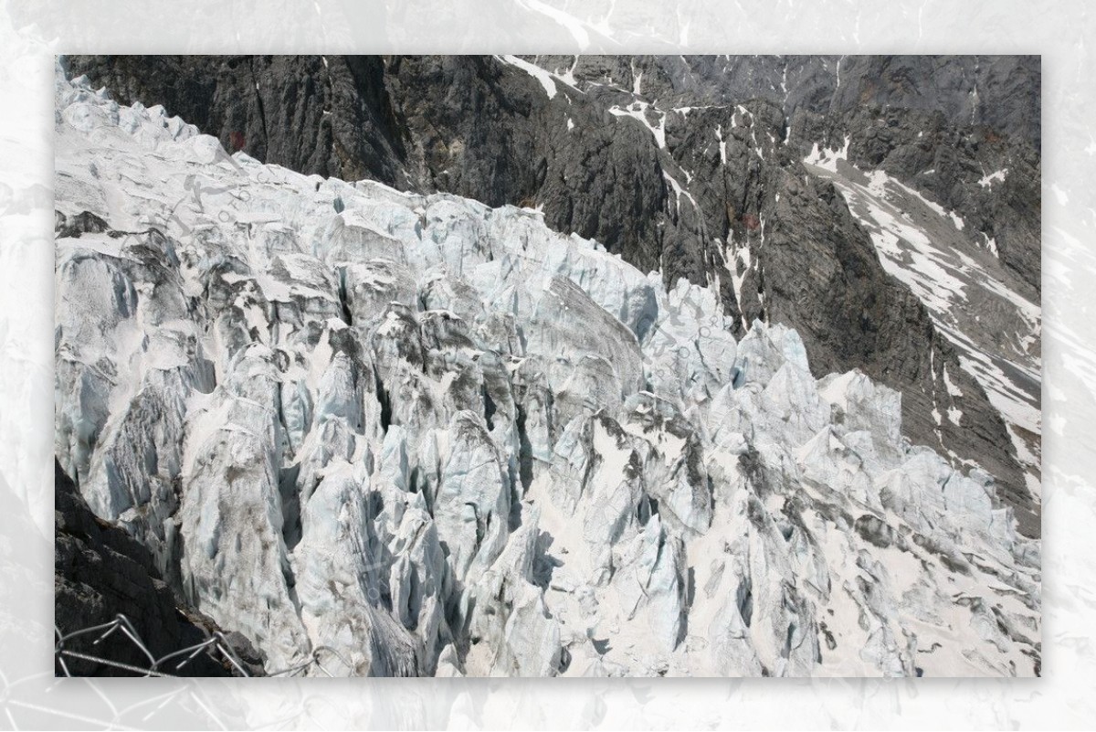 玉龙雪山冰川公园图片