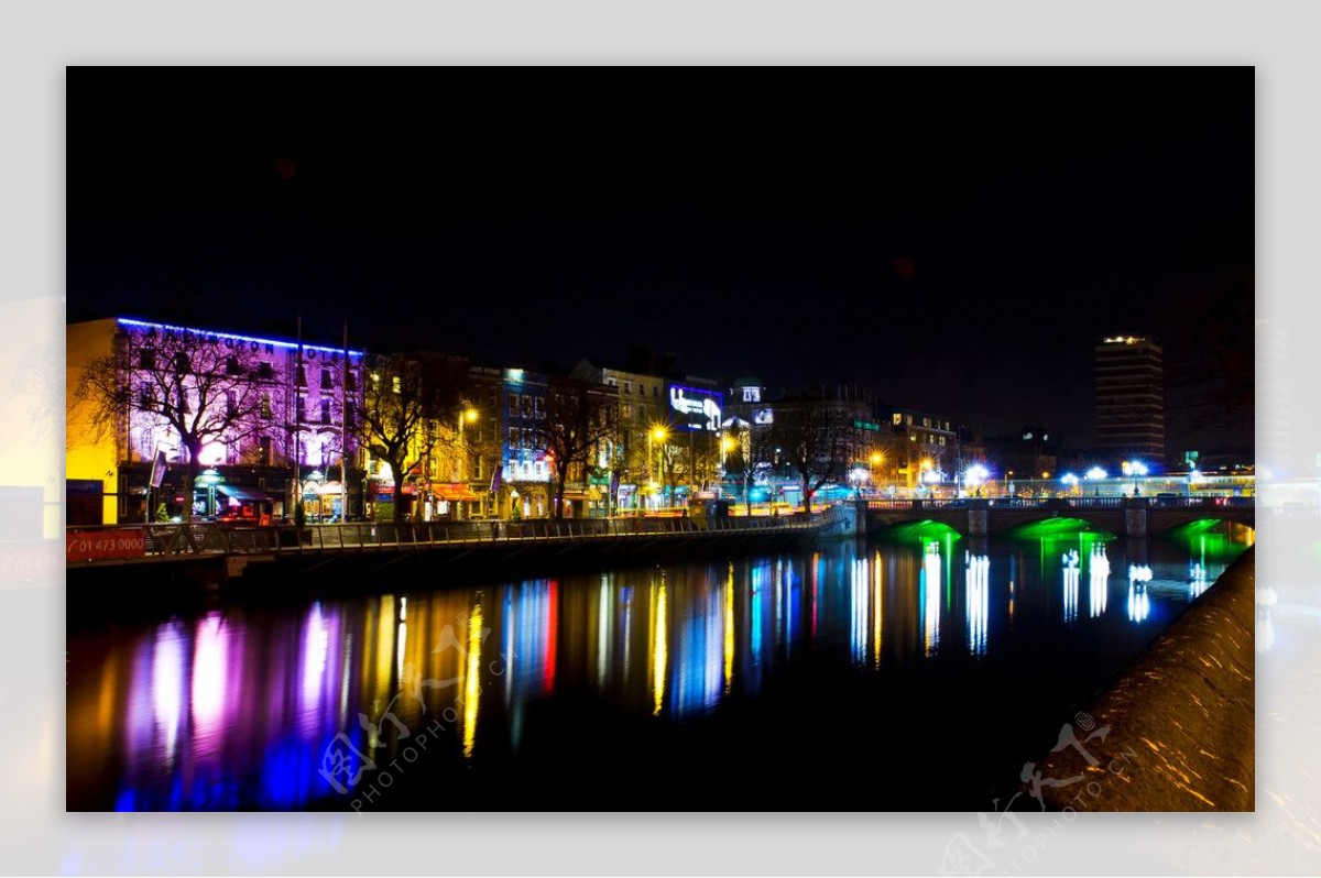 爱尔兰夜景图片