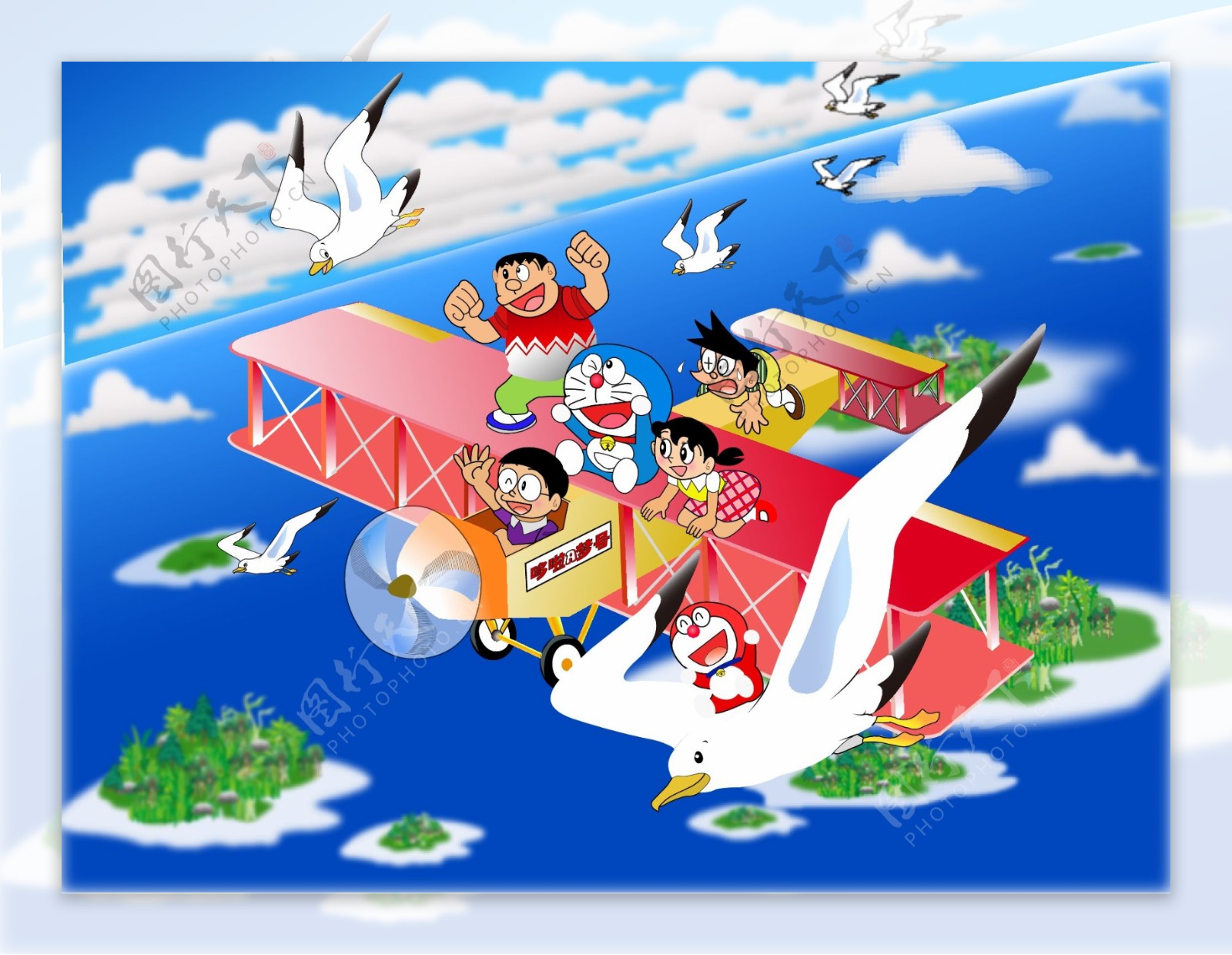 哆啦A梦和他的朋友们图片