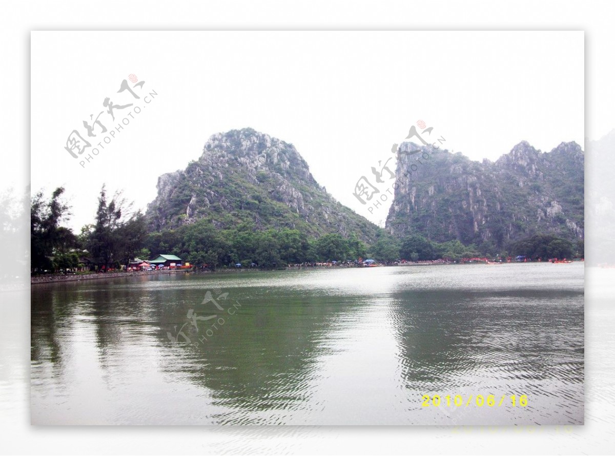 龙珠湖风影图片