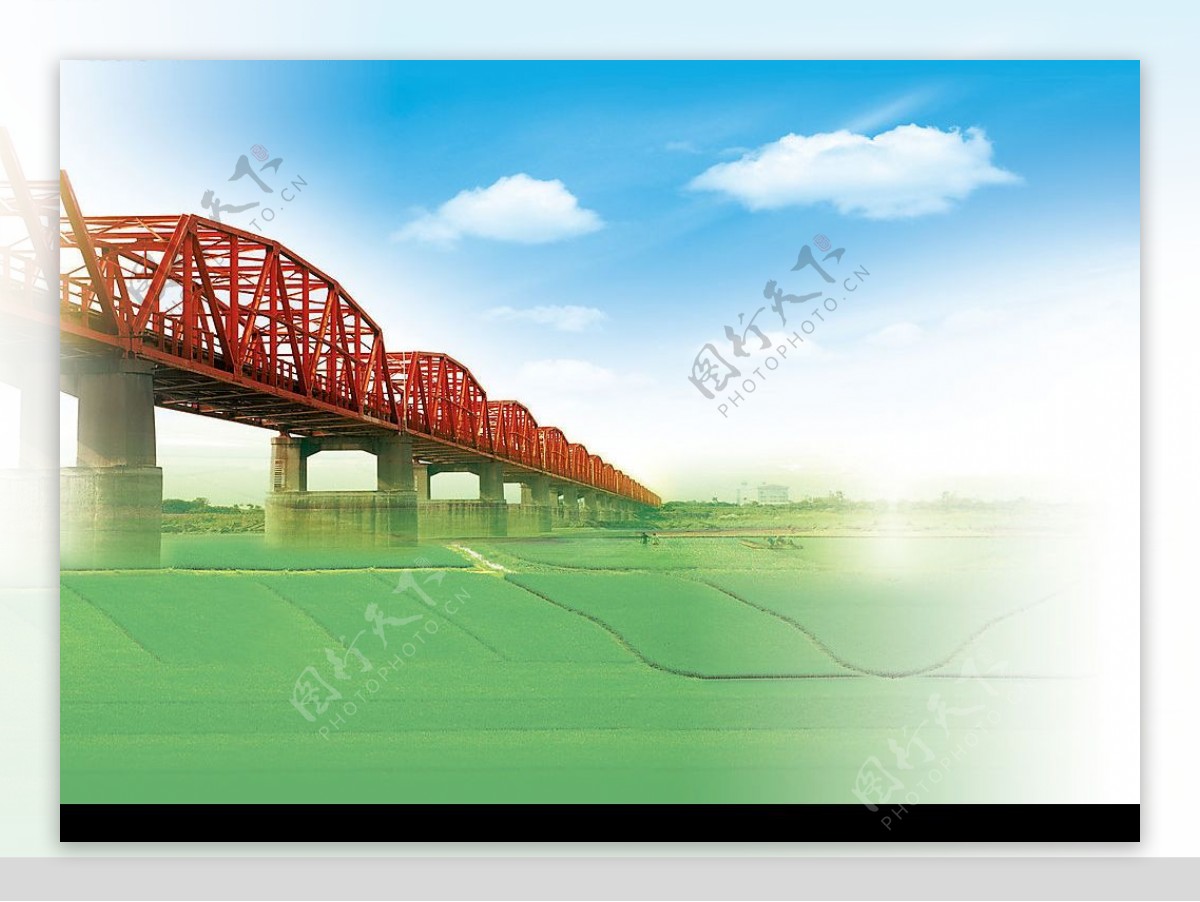 台湾的西螺大桥图片