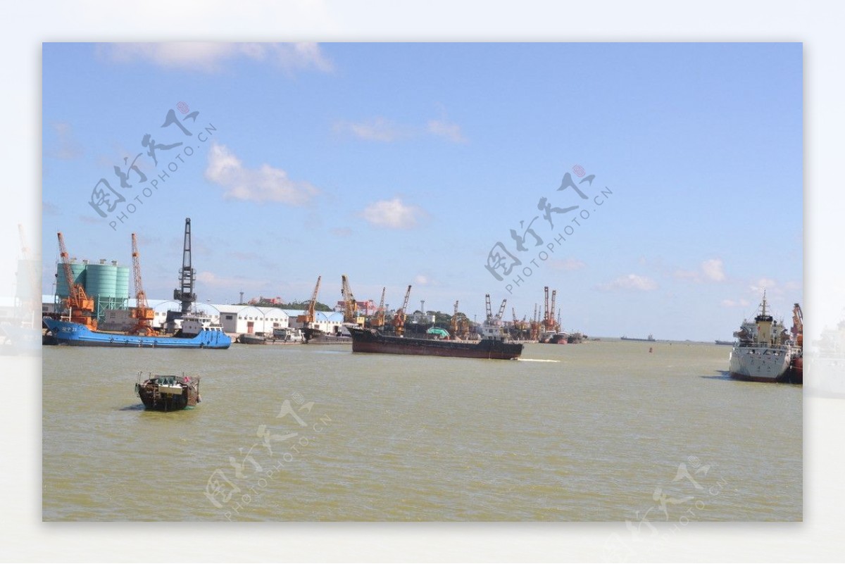 钦州港码头图片