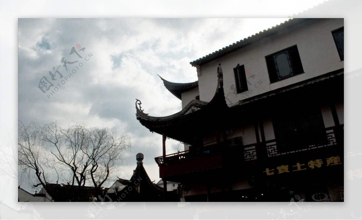 七宝古镇古代建筑图片
