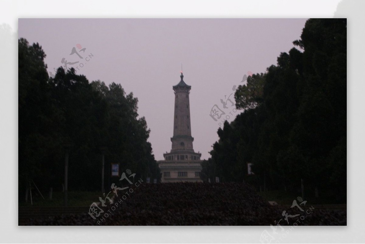 长沙烈士公园纪念碑图片