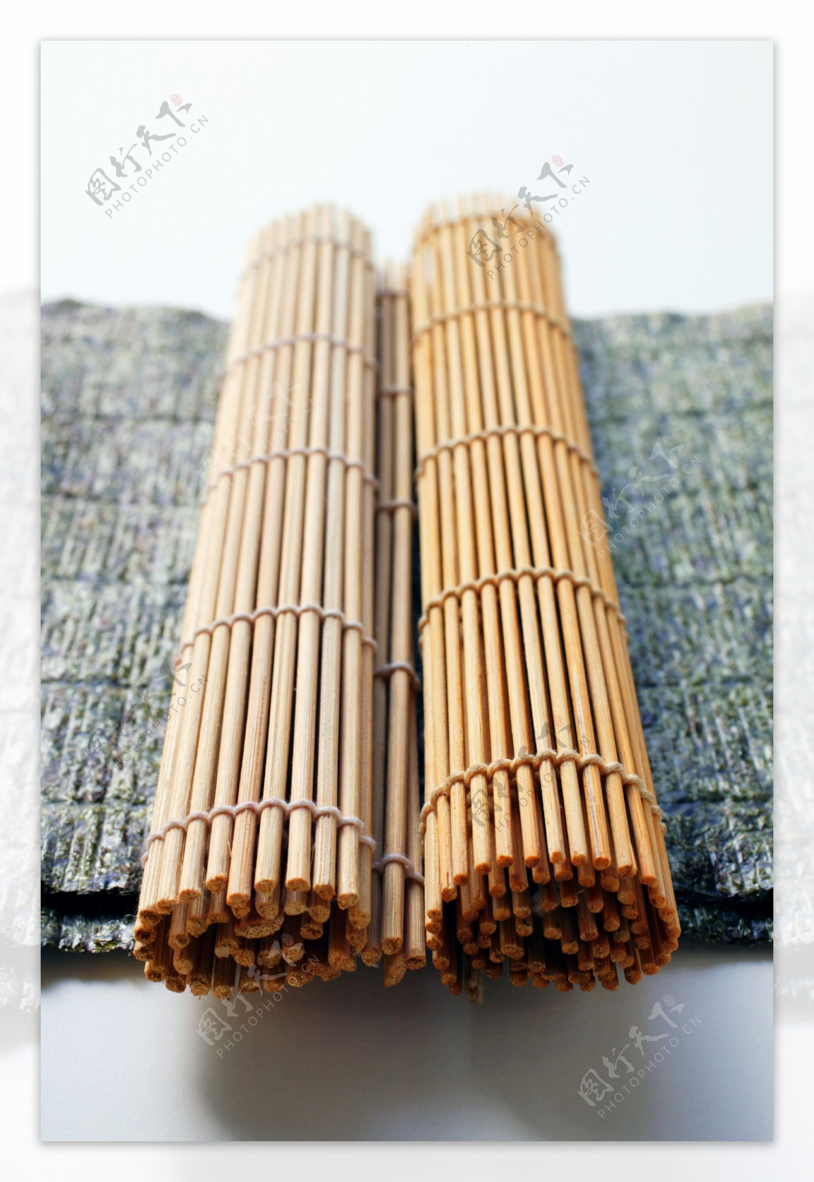 做寿司用的竹简图片