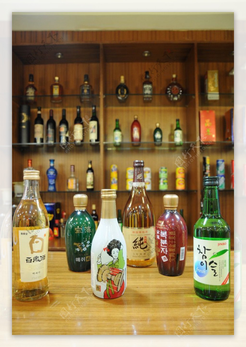 韩国酒水集合图片