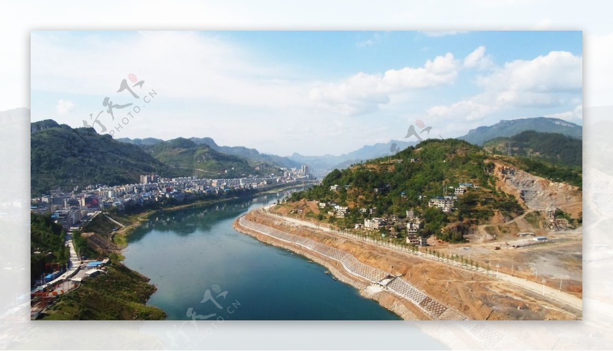 乌江河图片