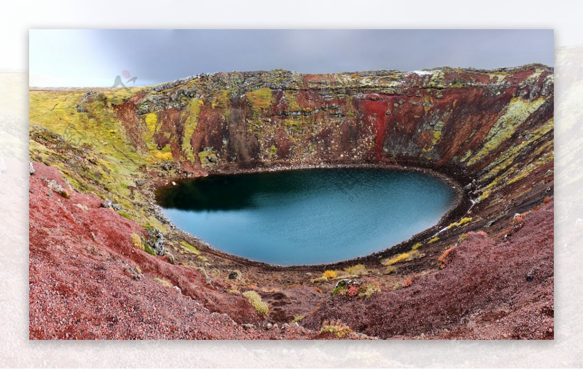 火山泉图片