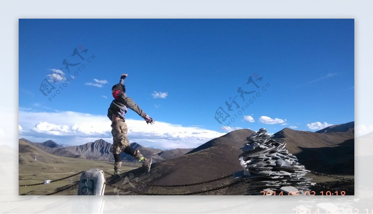 米拉山口骑行西藏图片