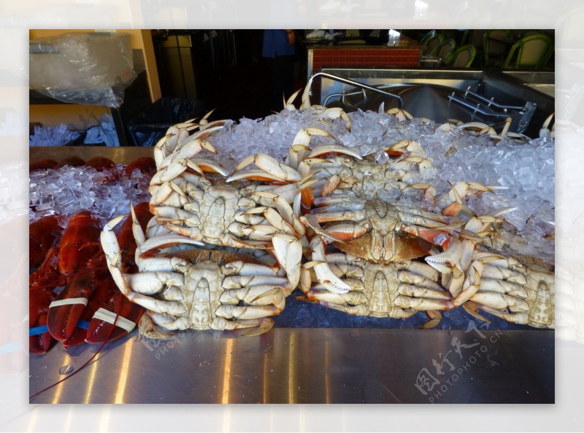 渔人码头餐厅的螃蟹图片