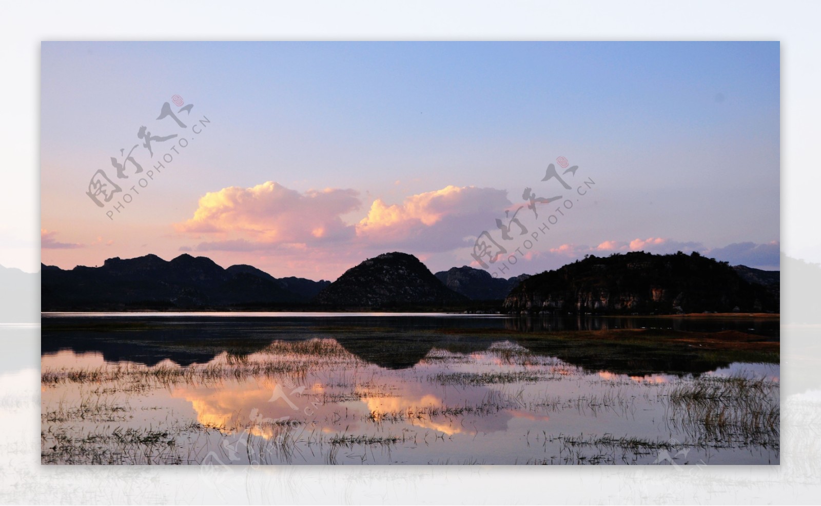 云南沾益海丰湿地图片