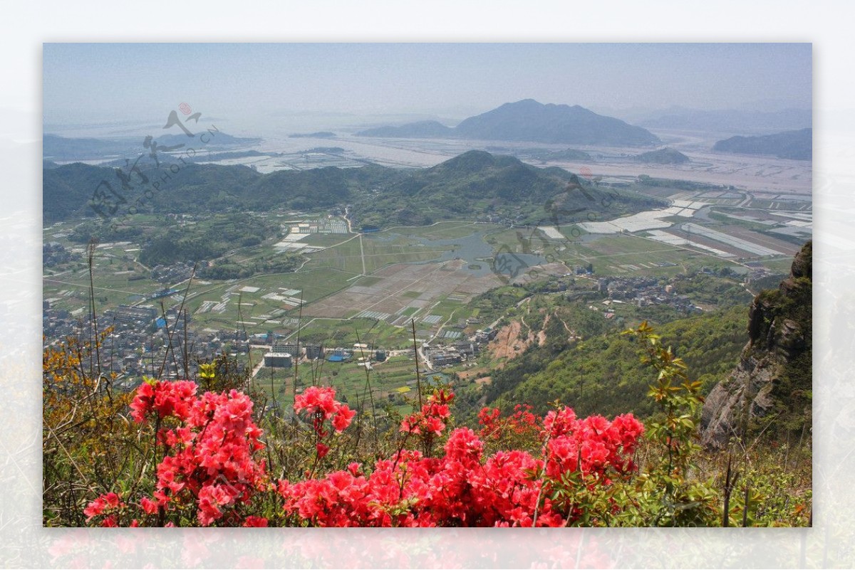 温岭上堡山图片