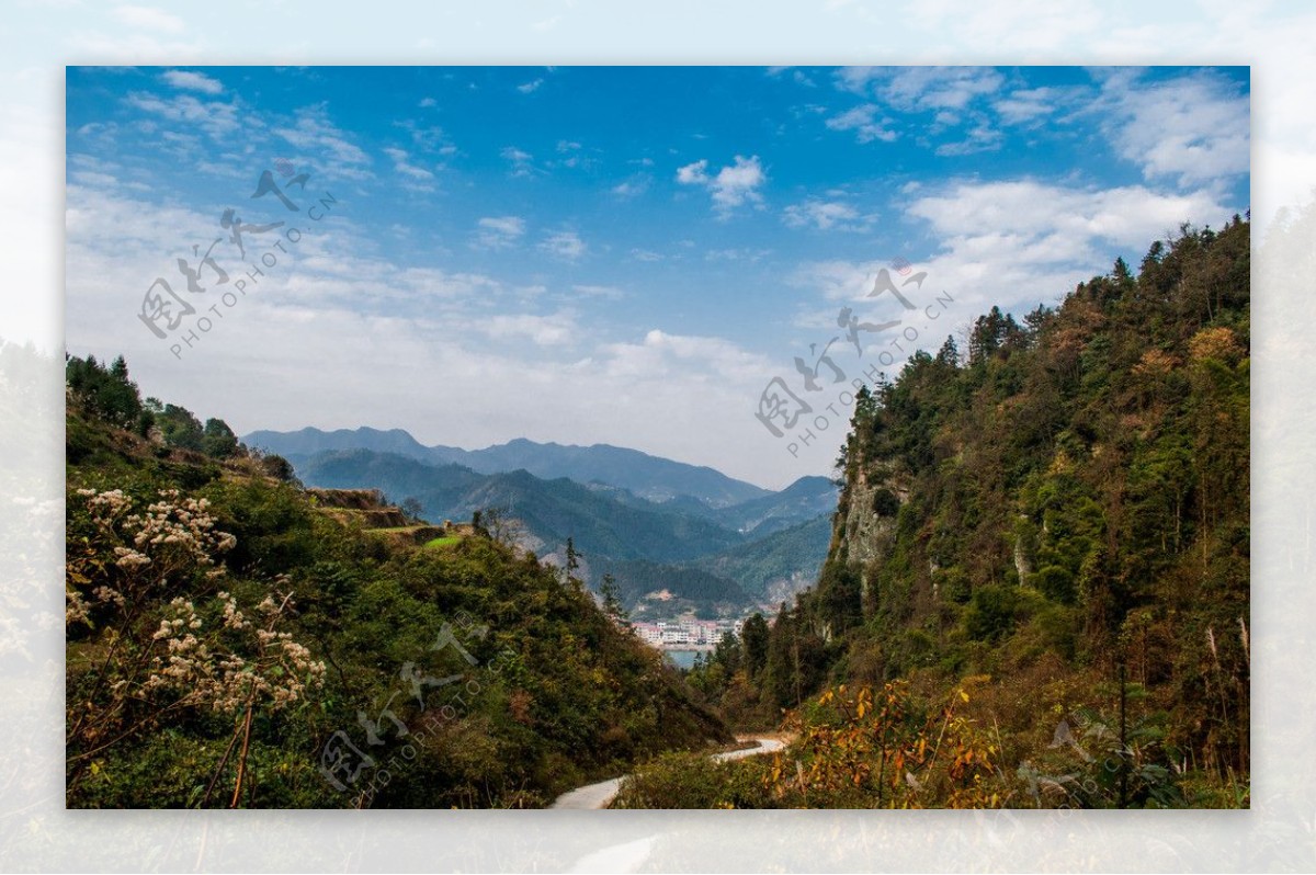 安化山区景色图片